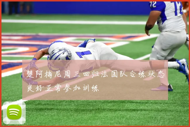 楚阿梅尼周三回归法国队合练状态良好正常参加训练